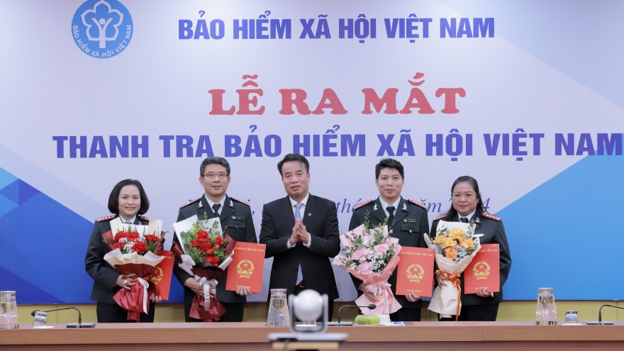 Lễ ra mắt Thanh tra BHXH Việt Nam